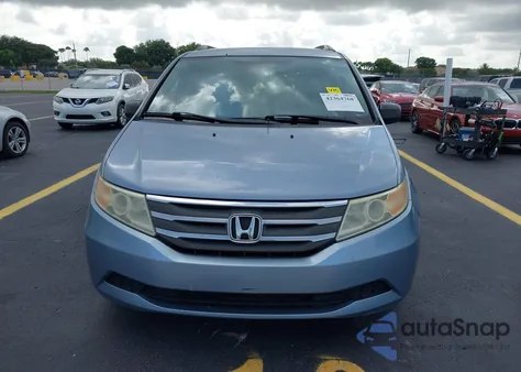 2013 Honda Odyssey Ex из США, поврежденный, VIN 5FNRL5H47DB089110